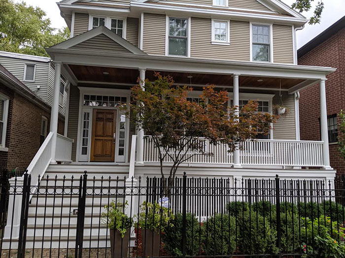 Wrigleyville Front Porch Restoration