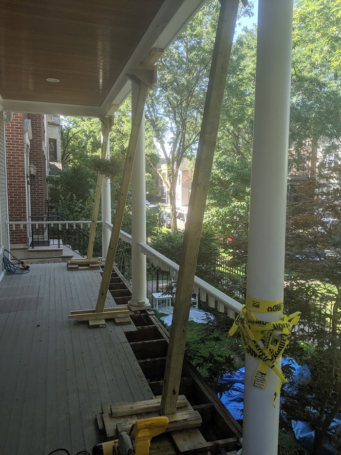 Wrigleyville Front Porch Restoration