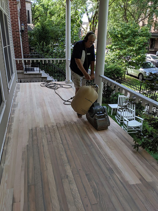 Wrigleyville Front Porch Restoration