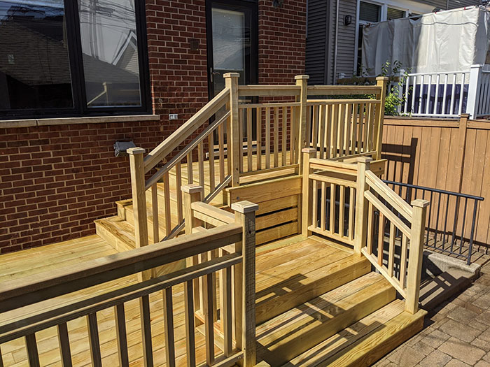 Wrigleyville Two Tiered Deck