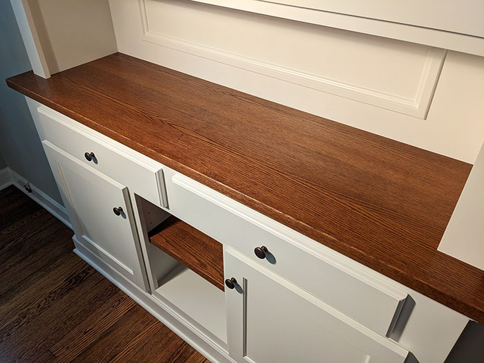 Bulit-In Craftman style cabinet